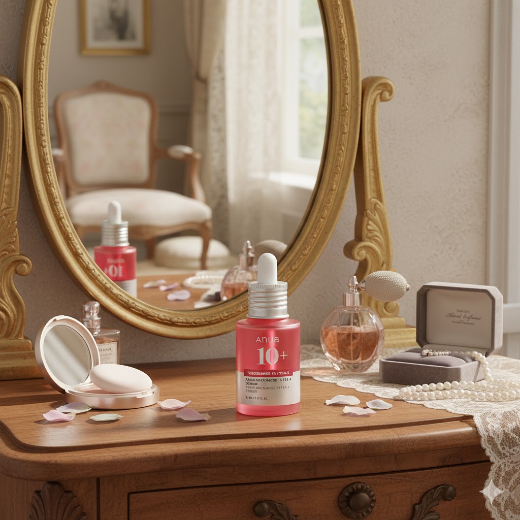 Best Brightening Serums That Actually Work, AI-generated editorial image for illustrative purposes.