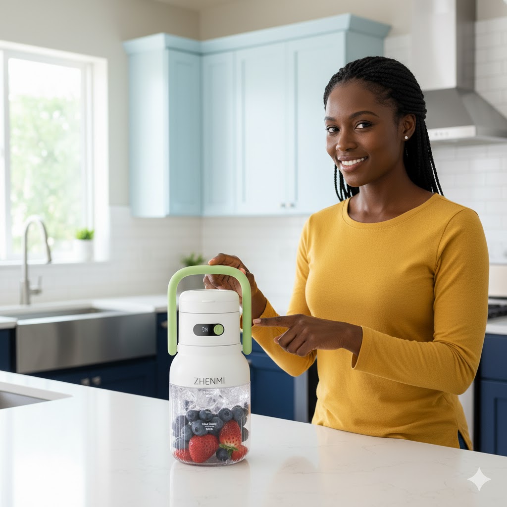 Best Portable Blenders For Smoothies,AI-generated editorial image for illustrative purposes.