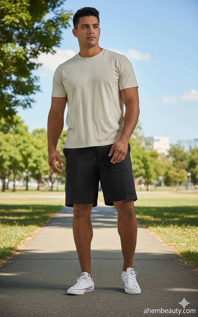 Best Shorts For Men, AI-generated editorial image for illustrative purposes.