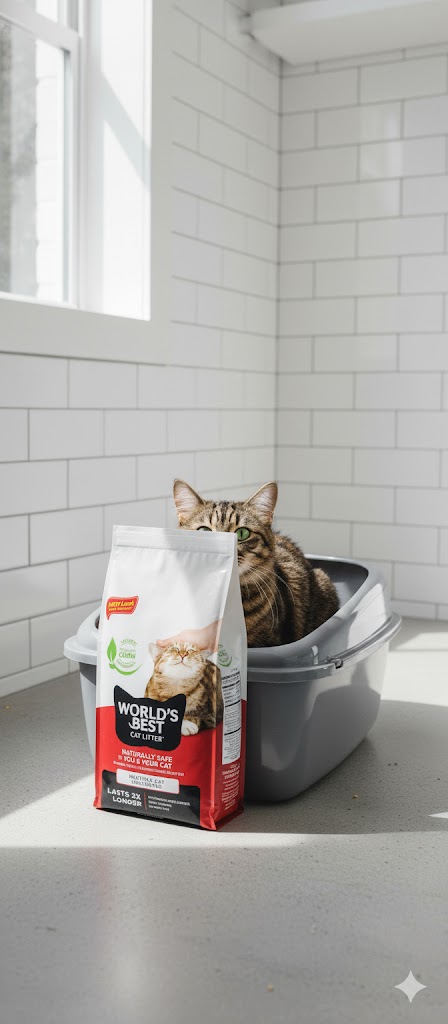 Best Cat Litters That Truly Control Odor,AI-generated editorial image for illustrative purposes.