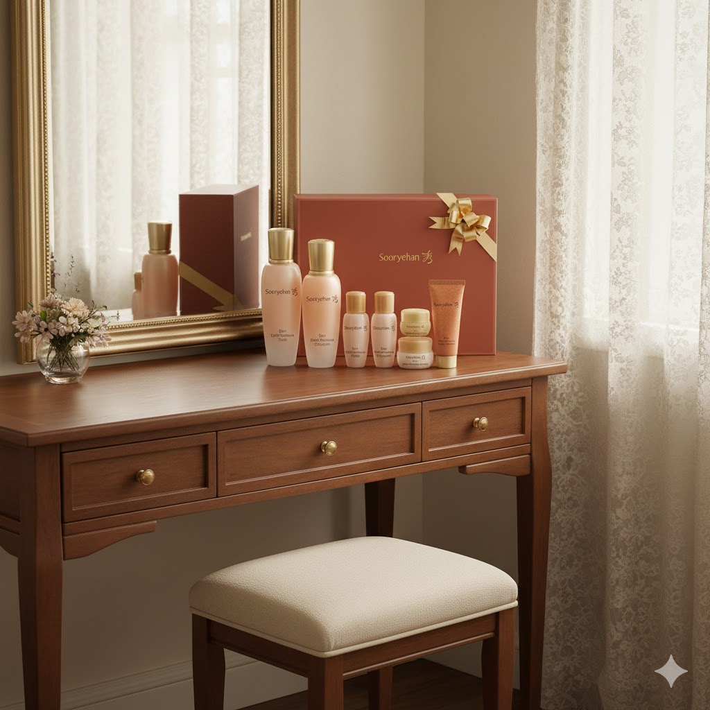 Best Skin Care Sets For Women,AI-generated editorial image for illustrative purposes.