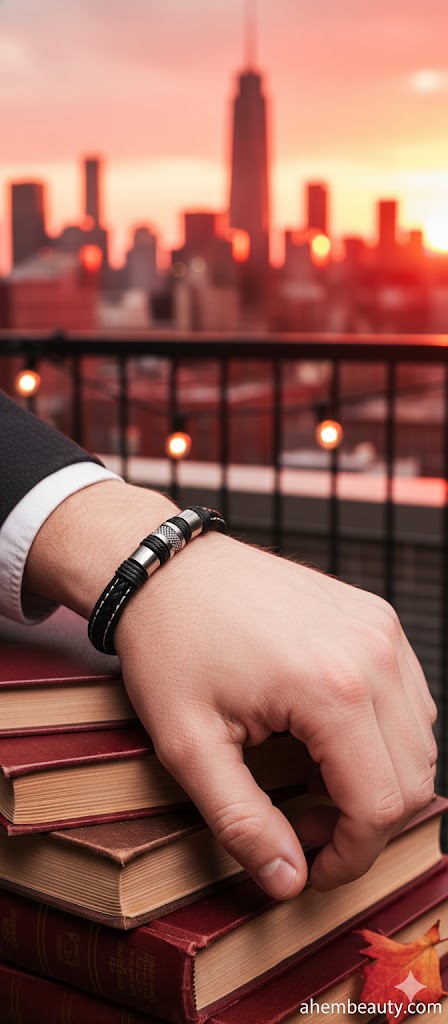 Best Bracelets for Men, AI-generated editorial image for illustrative purposes.