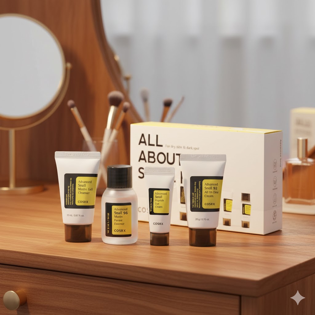 Best Skin Care Sets For Women,AI-generated editorial image for illustrative purposes.