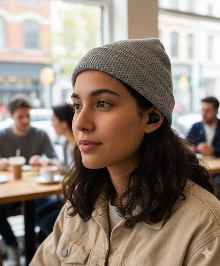 10 Best Noise Cancelling Earbuds for Travel and Focus, AI-generated editorial image for illustrative purposes.