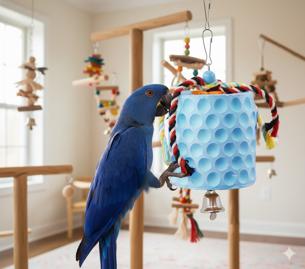  Best Parrot Toys To Keep Your Bird Happy
,AI-generated editorial image for illustrative purposes.