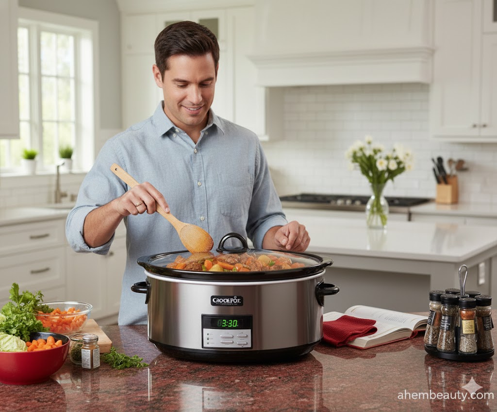 Best Slow Cookers For Busy Homes ,AI-generated editorial image for illustrative purposes.