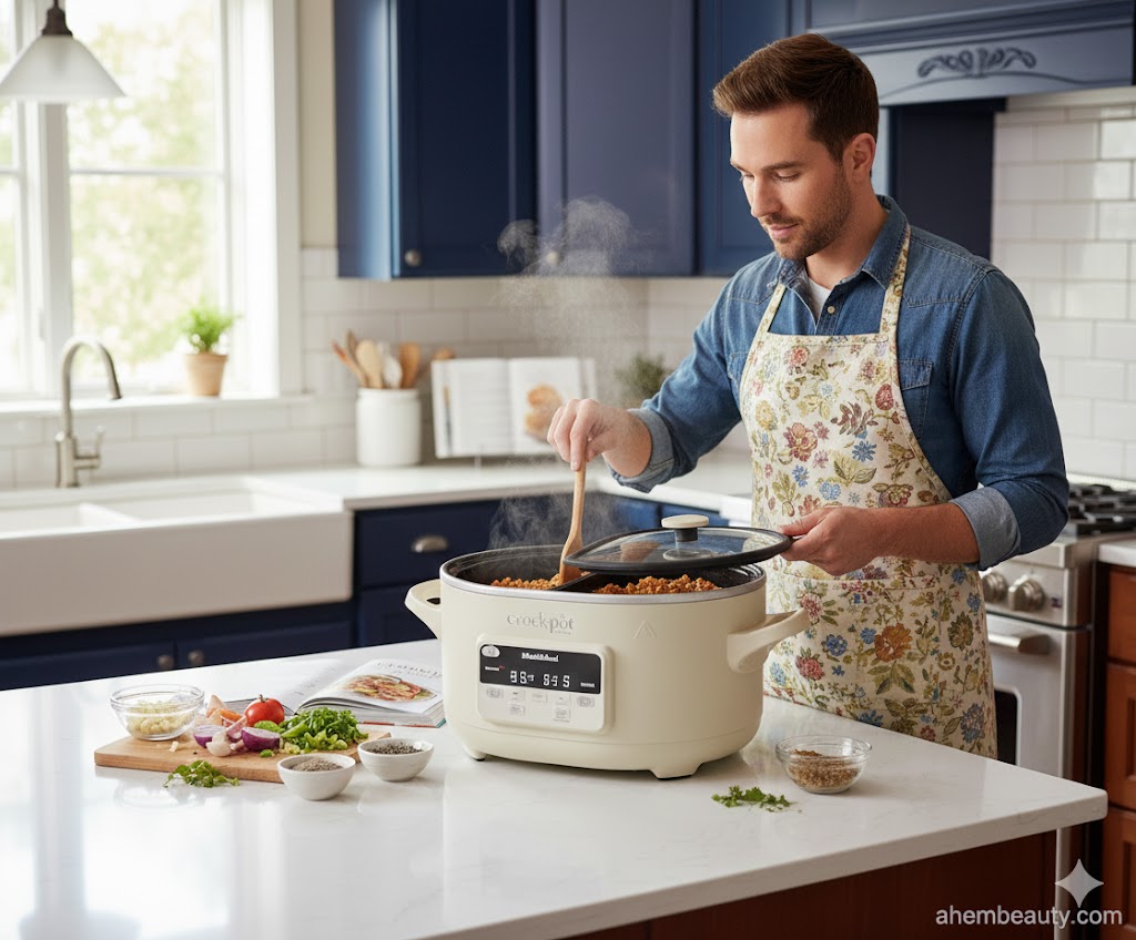 Best Slow Cookers For Busy Homes , AI-generated editorial image for illustrative purposes.