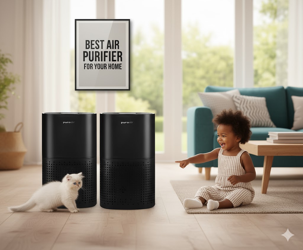 Best Air Purifiers to Breathe Easier,AI-generated editorial image for illustrative purposes.
