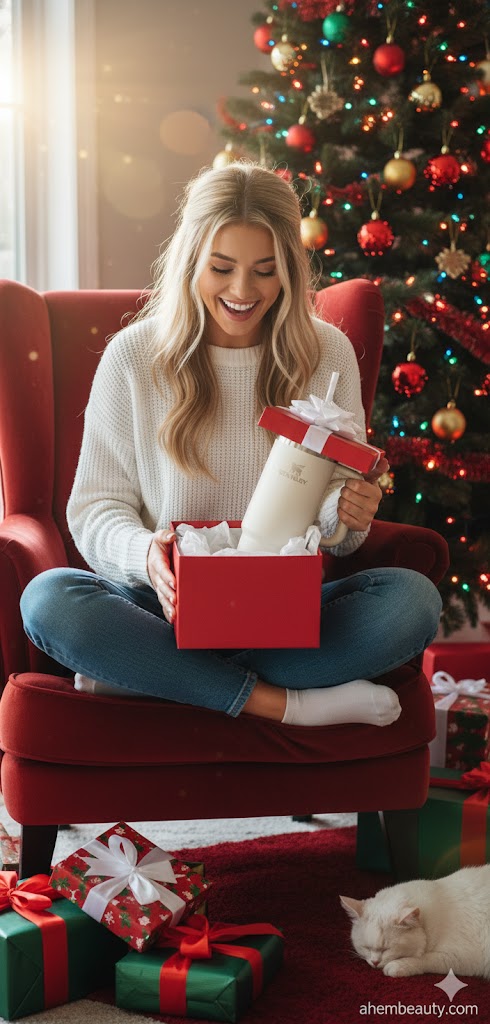 Best Christmas Gifts for Women, AI-generated editorial image for illustrative purposes.