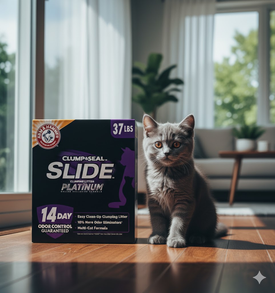 Best Cat Litters That Truly Control Odor,AI-generated editorial image for illustrative purposes.