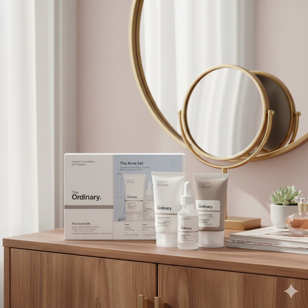 Best Skin Care Sets For Women,AI-generated editorial image for illustrative purposes.