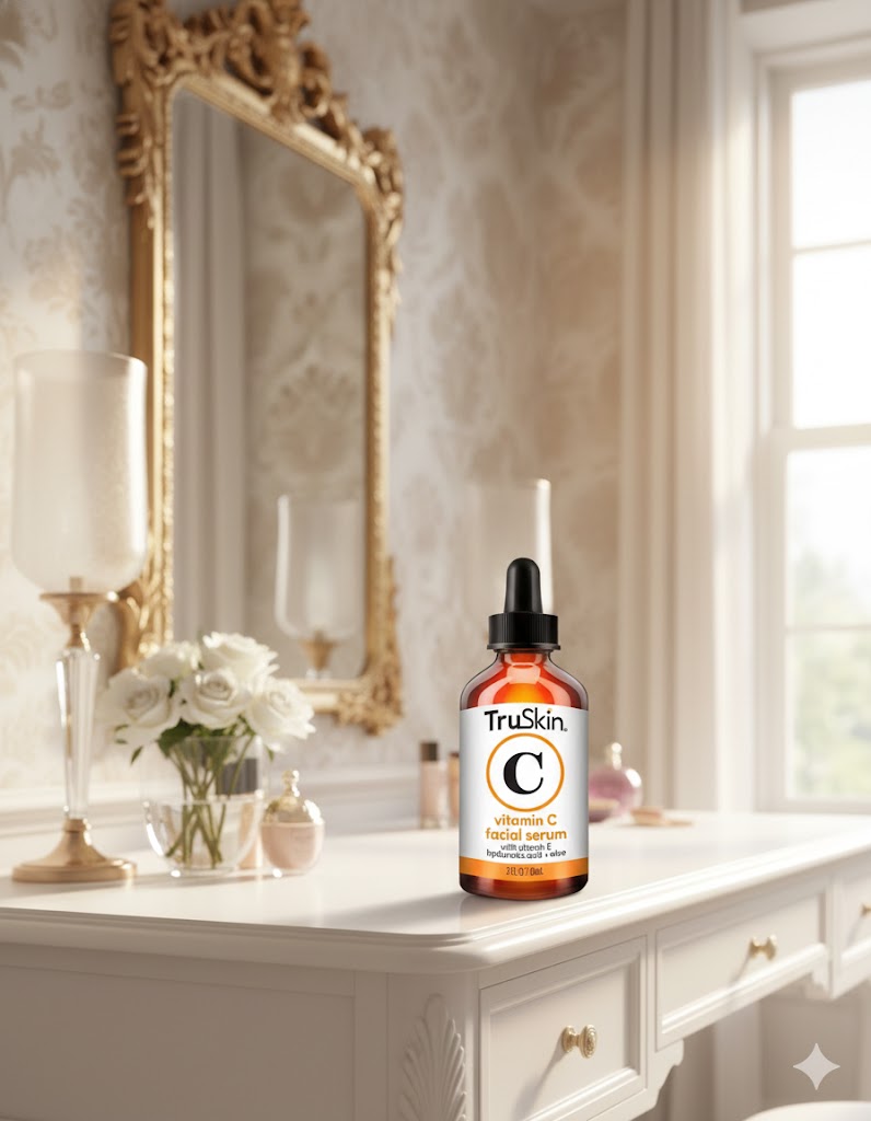 Best Brightening Serums That Actually Work, AI-generated editorial image for illustrative purposes.