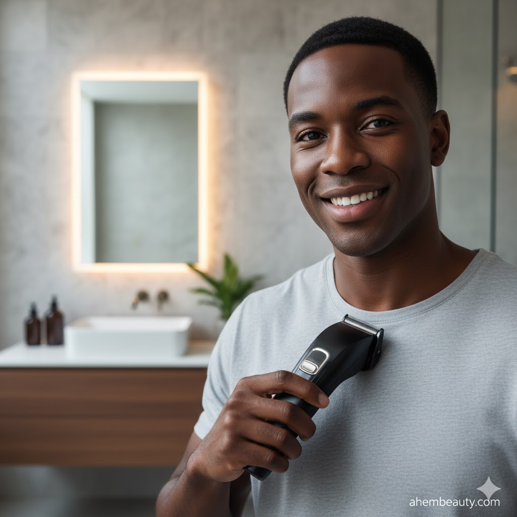 Best Body Groomers For Men, AI-generated editorial image for illustrative purposes.