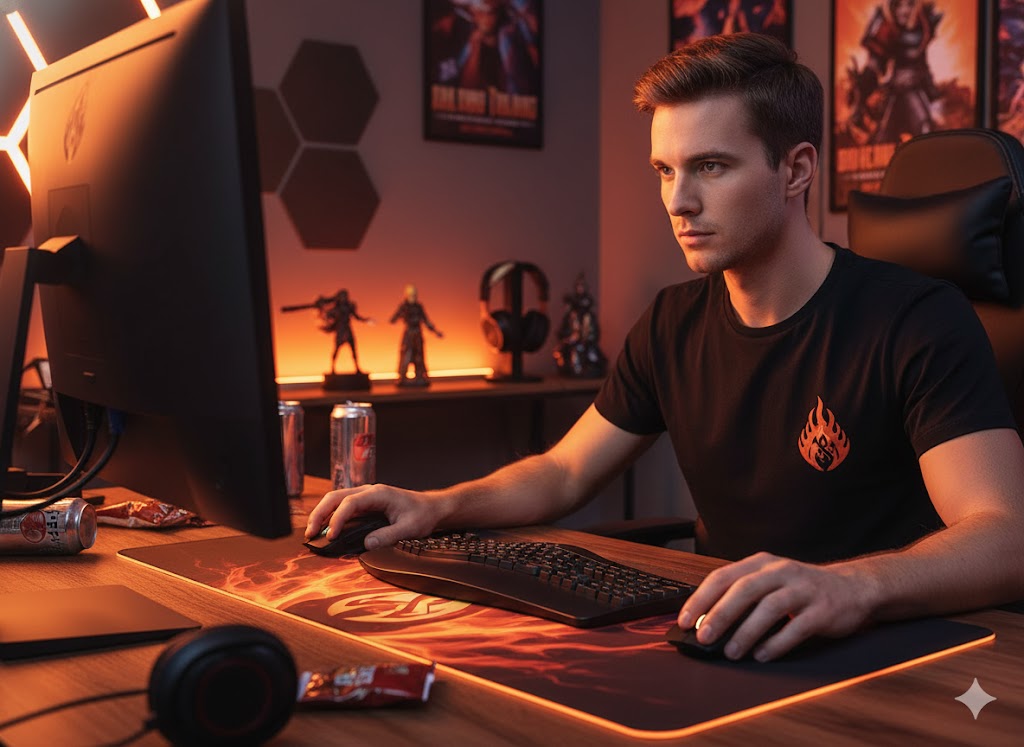 Best Ergonomic Keyboards For Long Work Hours,AI-generated editorial image for illustrative purposes.