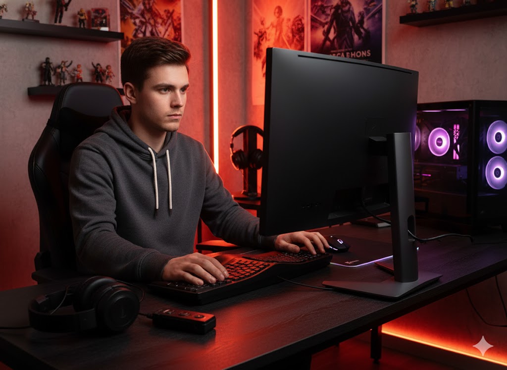 Best Ergonomic Keyboards For Long Work Hours, AI-generated editorial image for illustrative purposes.