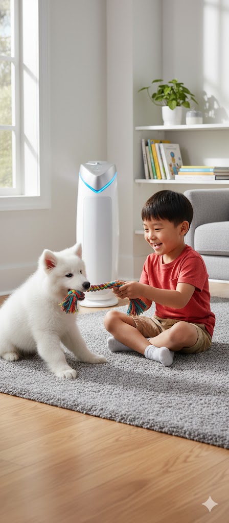 Best Air Purifiers to Breathe Easier,AI-generated editorial image for illustrative purposes.