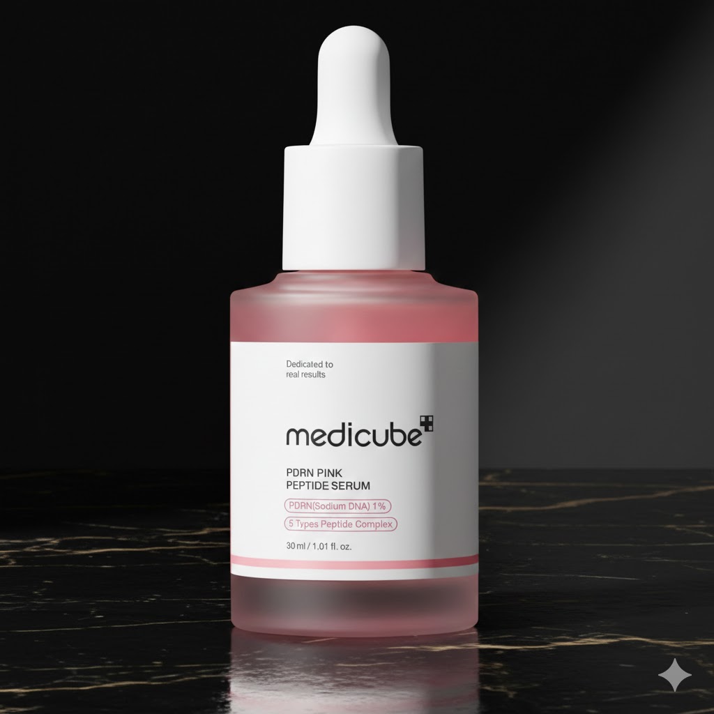 Best Korean Serums For Glass Skin, AI-generated editorial image for illustrative purposes.