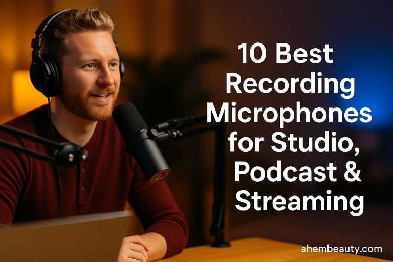 10 Best Recording Microphones for Studio, Podcast & Streaming
