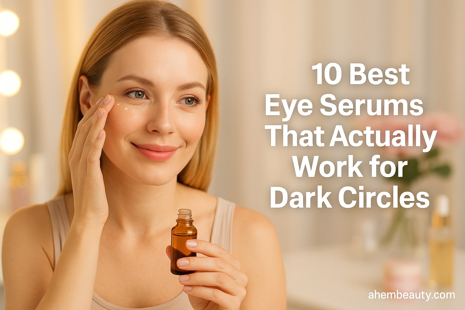 10 best Eye Serums That Actually Work for Dark Circles