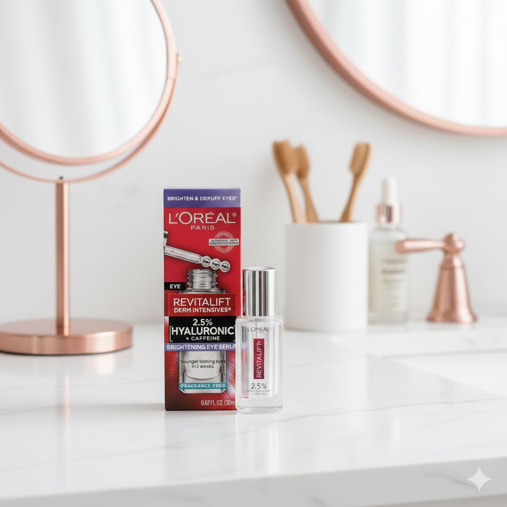 Best Eye Serums That Actually Work,AI-generated editorial image for illustrative purposes.