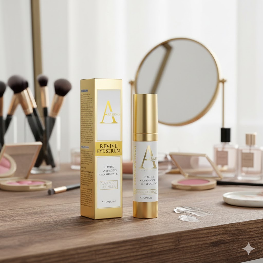 Best Eye Serums That Actually Work, AI-generated editorial image for illustrative purposes.