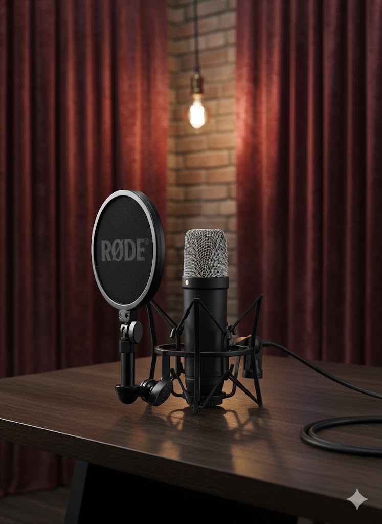 Best Recording Microphones For Studio, Podcast & Streaming, AI-generated editorial image for illustrative purposes.