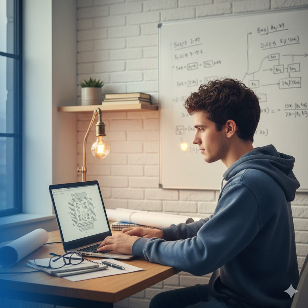 Best Laptops For Engineering Students, AI-generated editorial image for illustrative purposes.