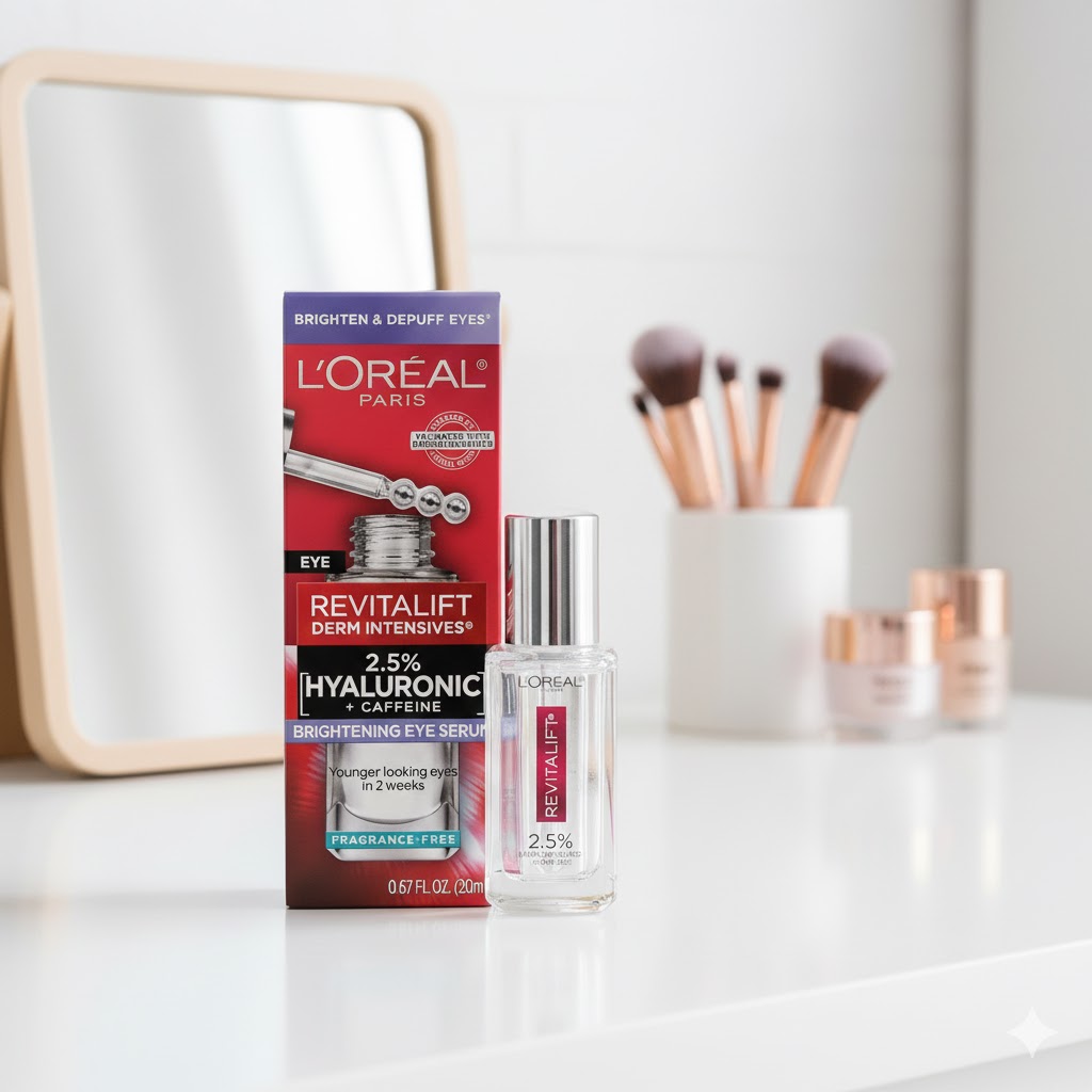 Best Eye Serums That Actually Work, AI-generated editorial image for illustrative purposes.