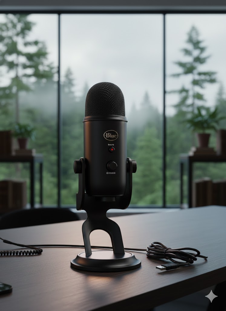 Best Recording Microphones For Studio, Podcast & Streaming, AI-generated editorial image for illustrative purposes.