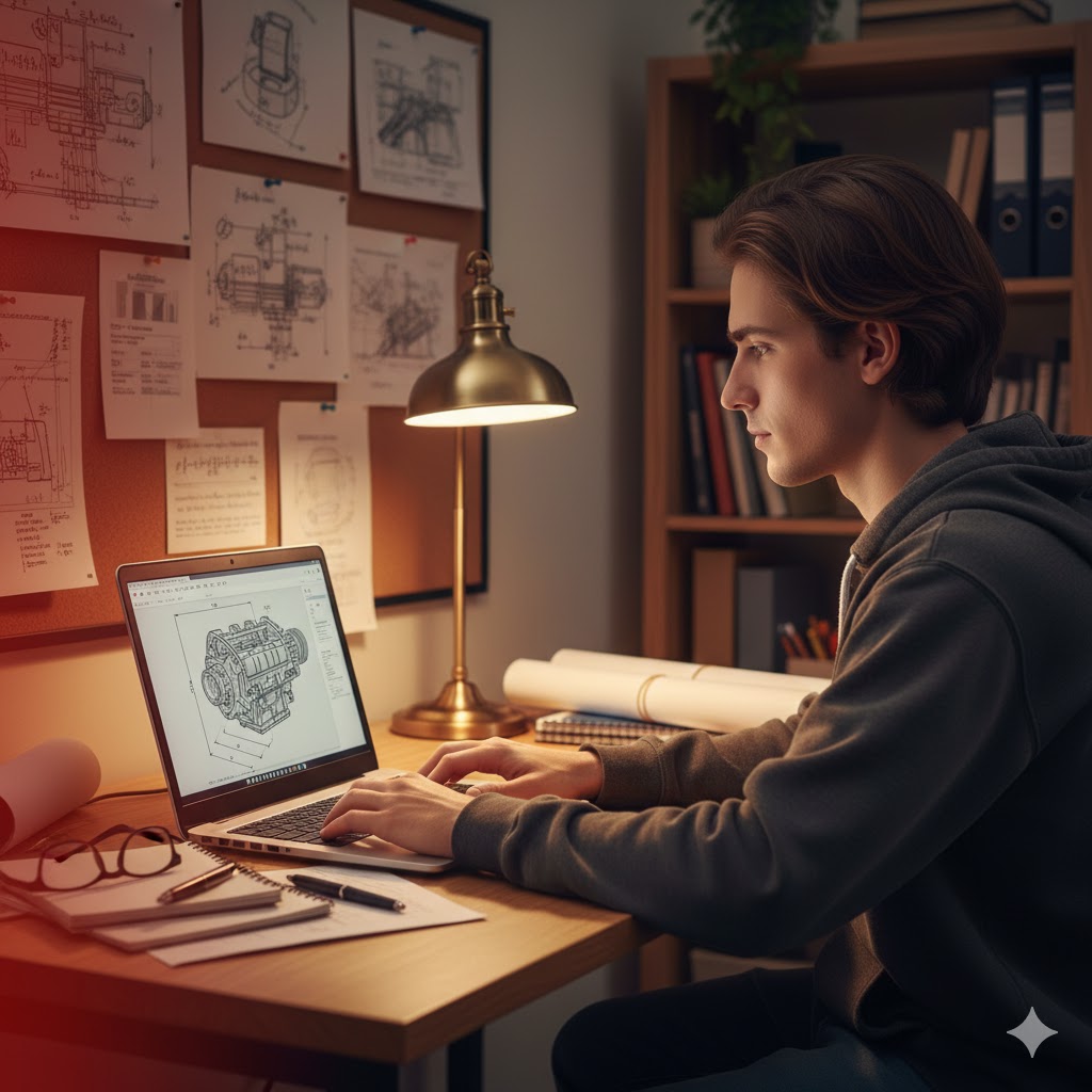 Best Laptops For Engineering Students, AI-generated editorial image for illustrative purposes.