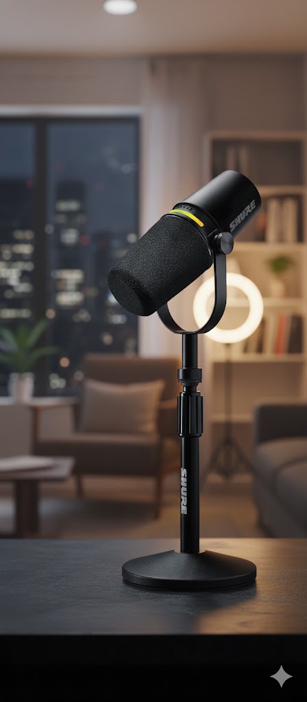 Best Recording Microphones For Studio, Podcast & Streaming, AI-generated editorial image for illustrative purposes.