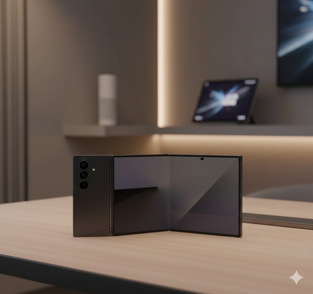 Best Foldable Phones, AI-generated editorial image for illustrative purposes.