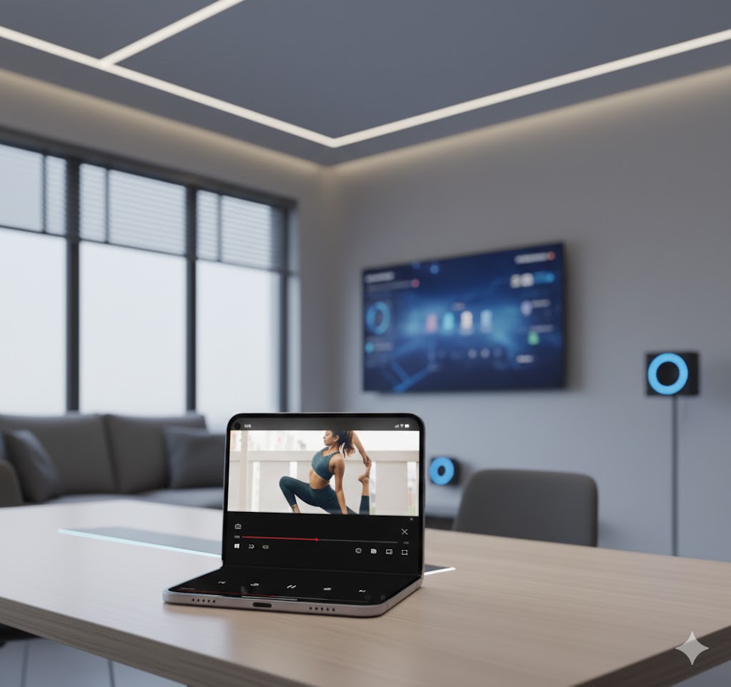 Best Foldable Phones, AI-generated editorial image for illustrative purposes.