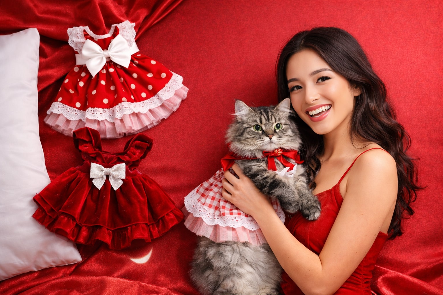 Best Dresses for Cats, AI-generated editorial video for illustrative purposes.