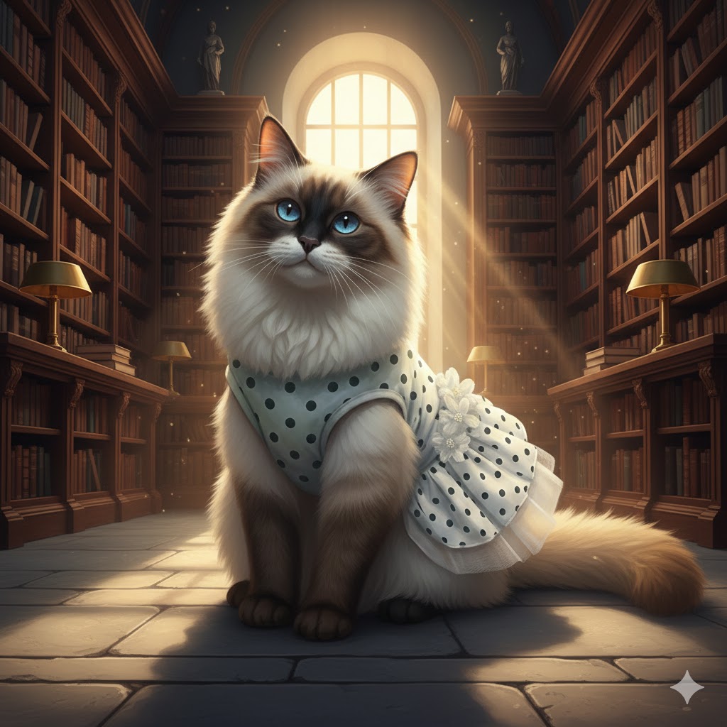 Best Dresses For Cats, AI-generated editorial image for illustrative purposes.