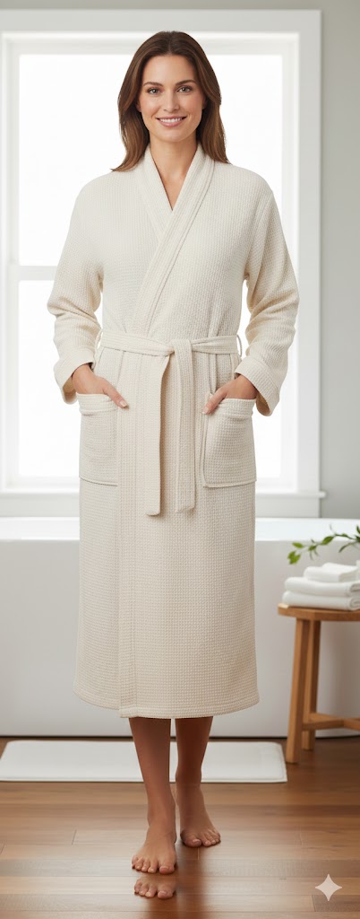 Best Silk Robes For Women, AI-generated editorial image for illustrative purposes.