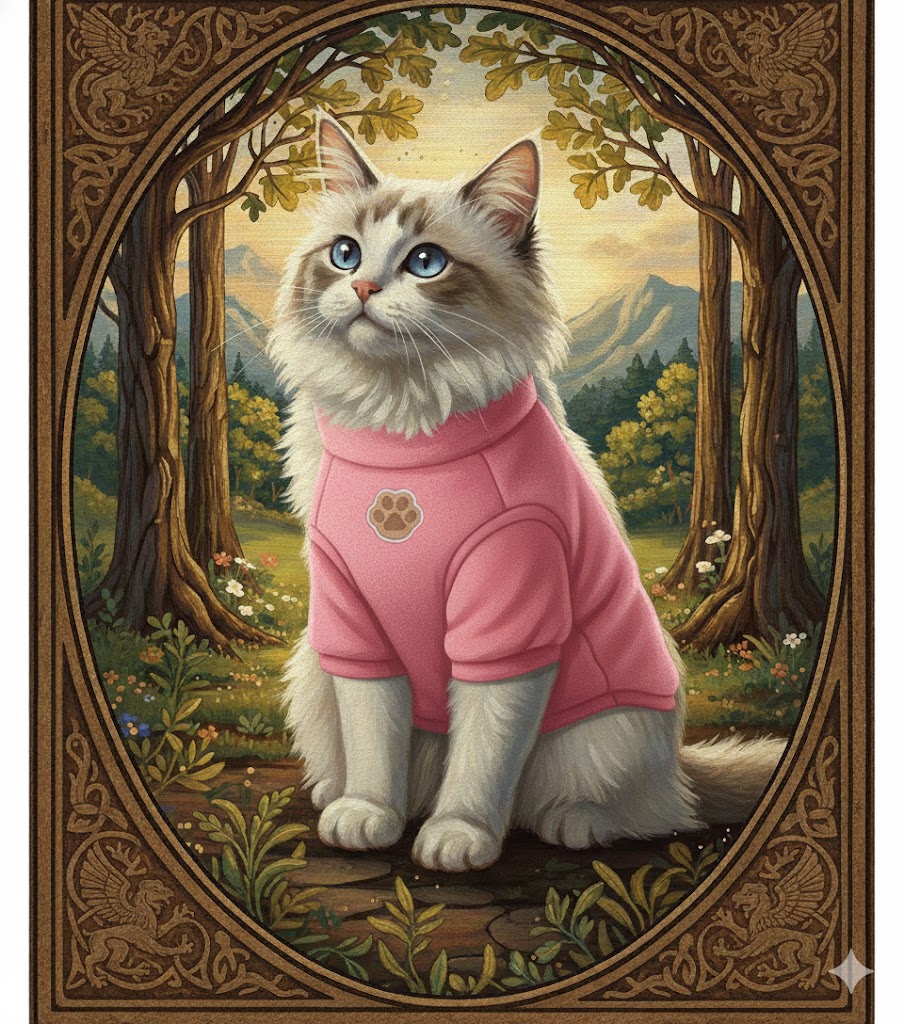 Best Dresses For Cats, AI-generated editorial image for illustrative purposes.