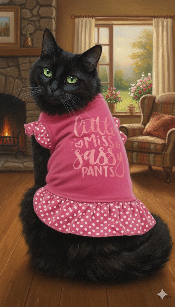 Best Dresses For Cats, AI-generated editorial image for illustrative purposes.