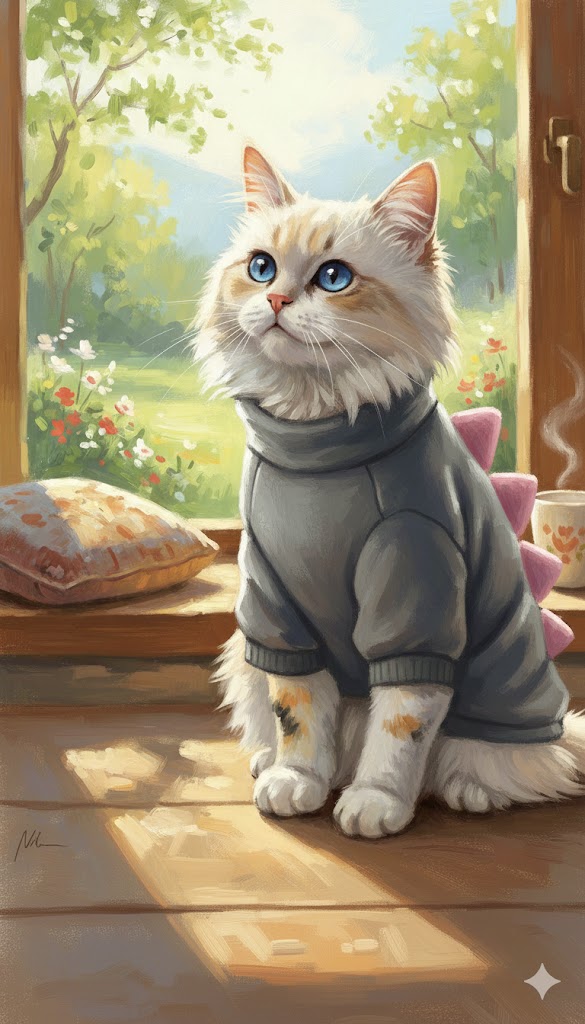 Best Dresses For Cats, AI-generated editorial image for illustrative purposes.