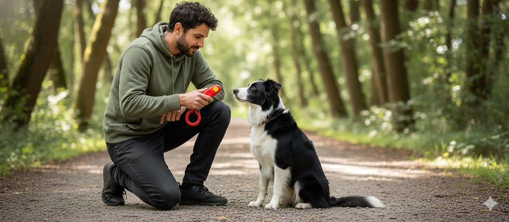 Best Dog Training Clickers, AI-generated editorial image for illustrative purposes.