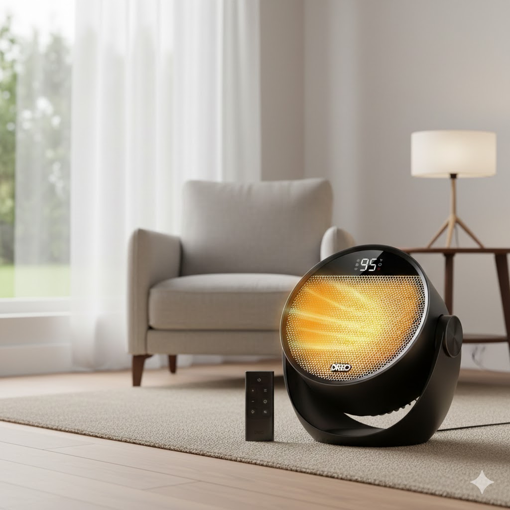 Best Space Heaters For Indoor Use, AI-generated editorial image for illustrative purposes.