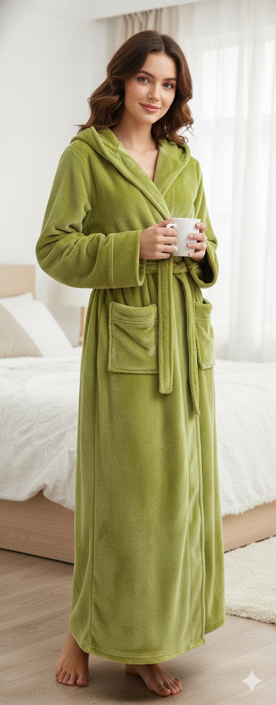 Best Silk Robes For Women, AI-generated editorial image for illustrative purposes.