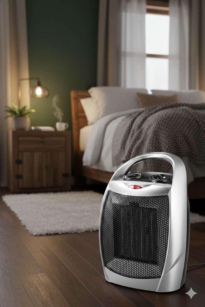 Best Space Heaters For Indoor Use, AI-generated editorial image for illustrative purposes.
