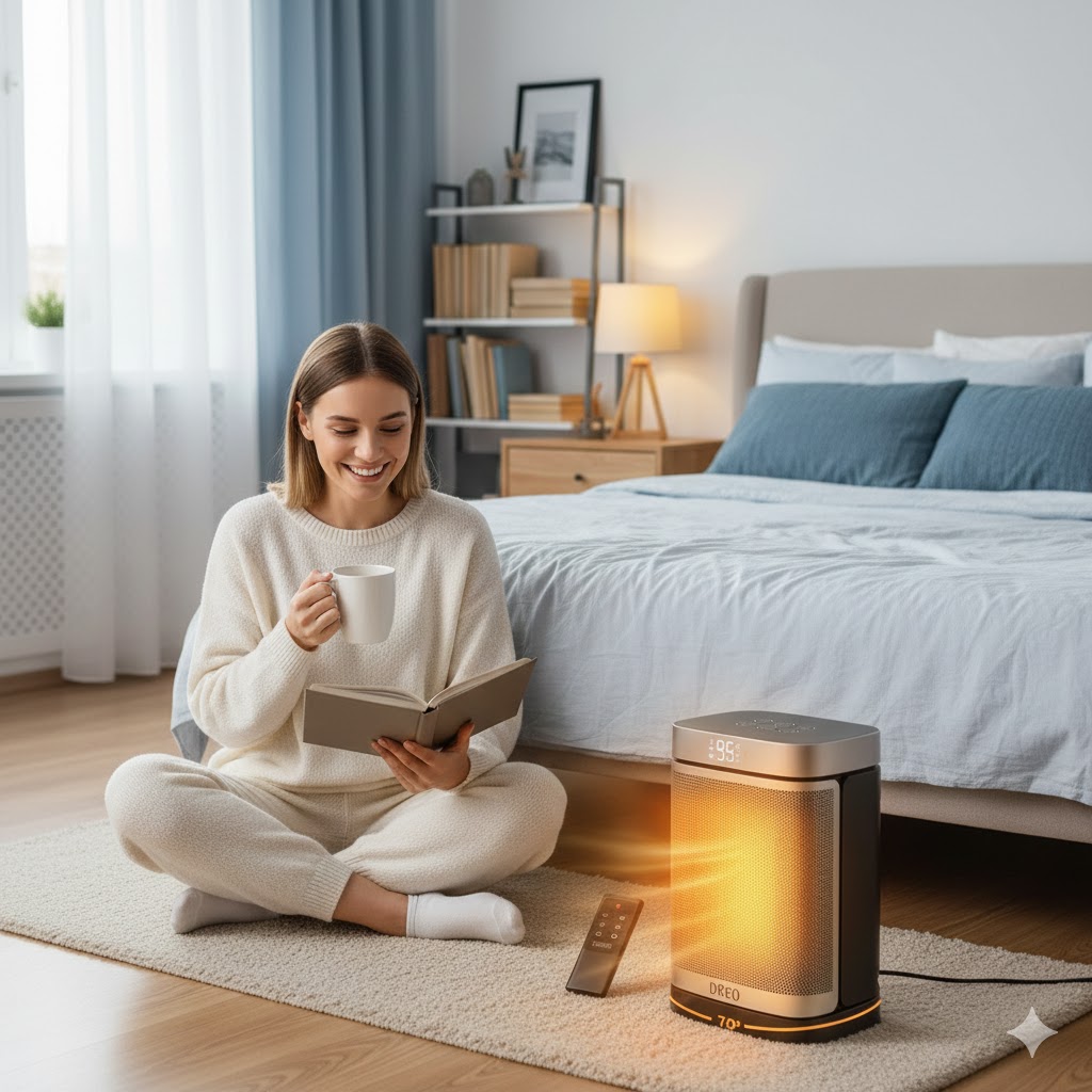 Best Space Heaters For Indoor Use, AI-generated editorial image for illustrative purposes.