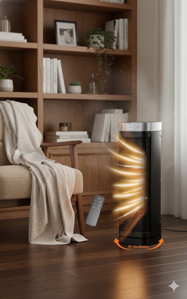 Best Space Heaters For Indoor Use, AI-generated editorial image for illustrative purposes.