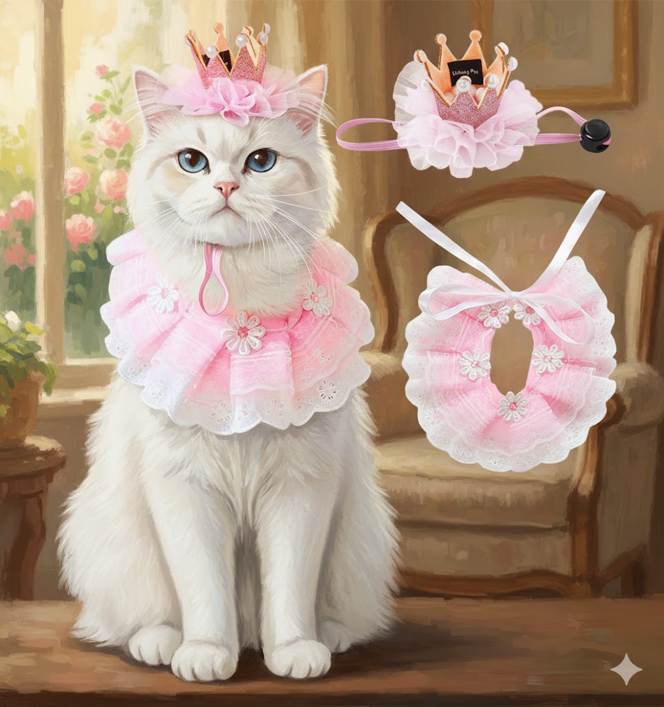Best Dresses For Cats, AI-generated editorial image for illustrative purposes.