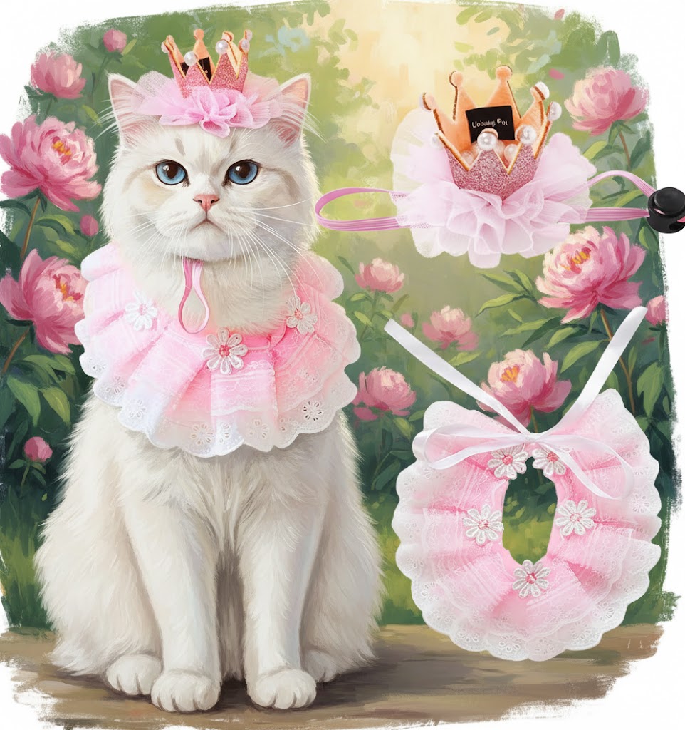 Best Dresses For Cats, AI-generated editorial image for illustrative purposes.