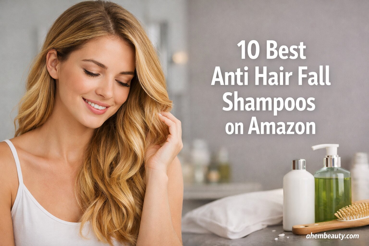 10 Best Anti Hair Fall Shampoos on Amazon