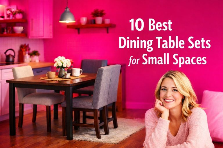 10 Best Dining Table Sets for Small Spaces