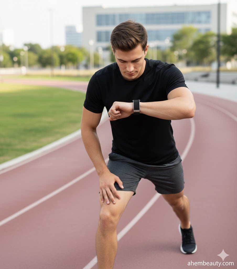 Best Fitness Trackers For Men,AI-generated editorial image for illustrative purposes.